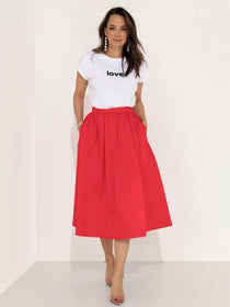coral red